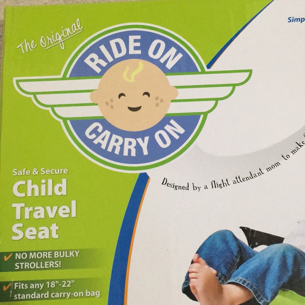 Child Travel Seat- The original Ride On Carry On